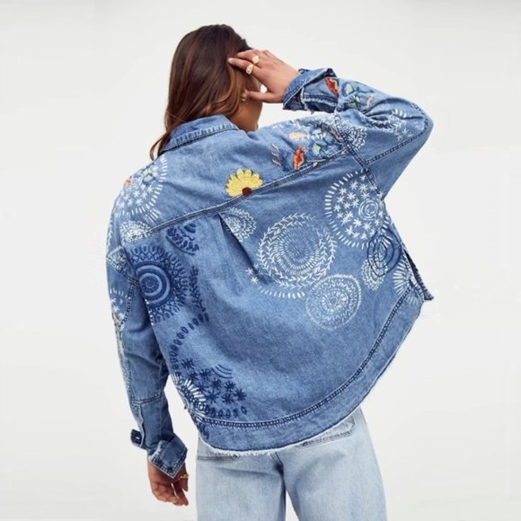 Free People Marrakesh Embroidered Top - Picture 2 of 8